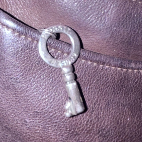 Fossil, brown leather crossbody bag PURSE-SALE p3 - Picture 4 of 5